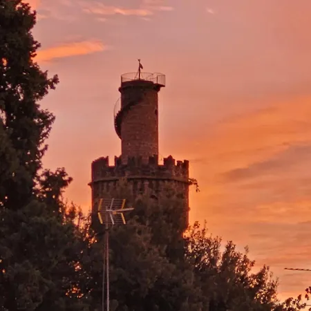 Vista Su Giardini Storici In Oltrarno Florencja
